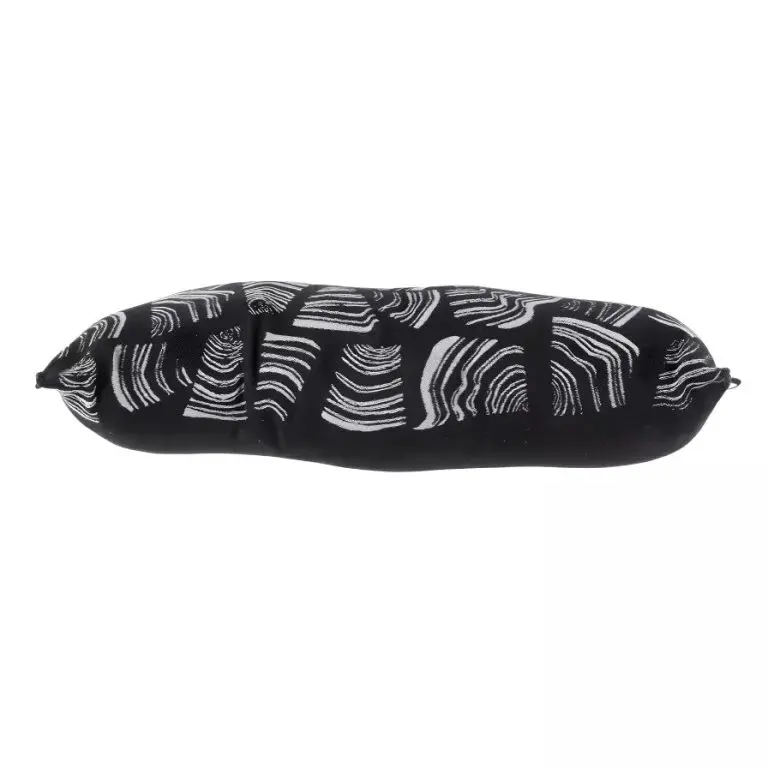 Pino Sauna Pillow – Black (19.7" x 8.7") | Rento