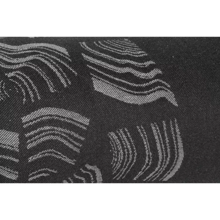 Pino Sauna Pillow – Black (19.7" x 8.7") | Rento