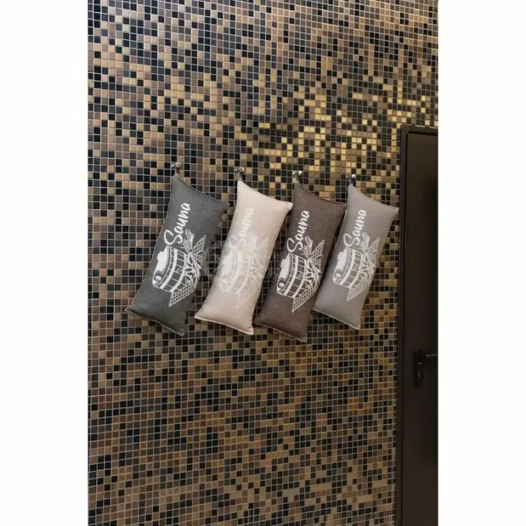 Sauna pillows – dark grey | Sauna Shop