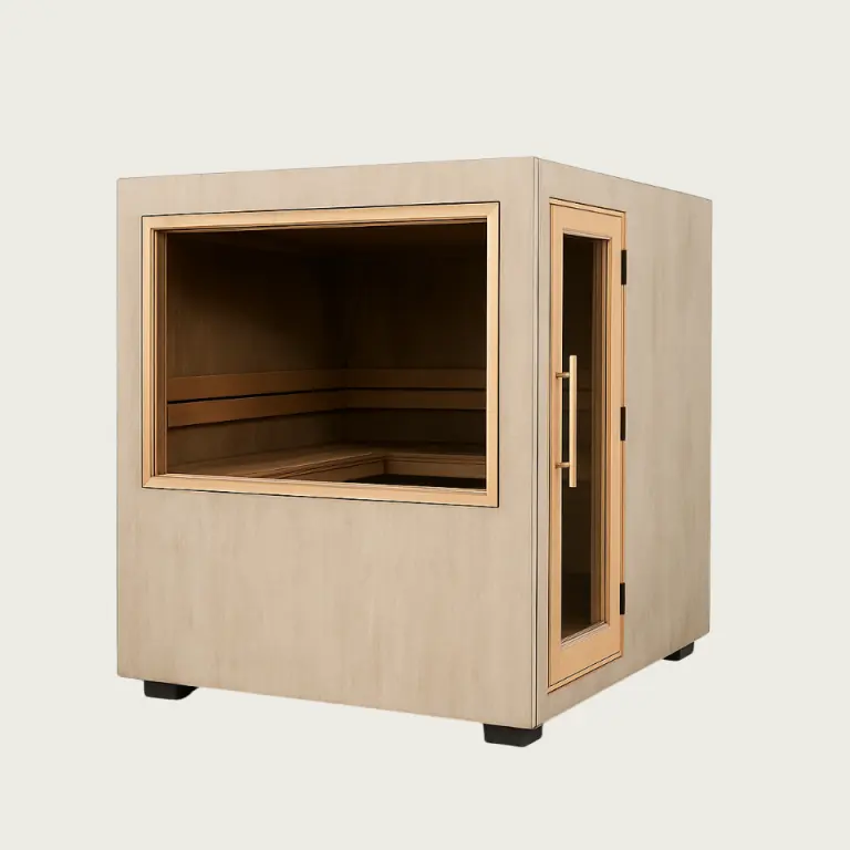 Solaris Sauna Cabin – Solar-Powered Sauna Pre-assembled | ThermaSol