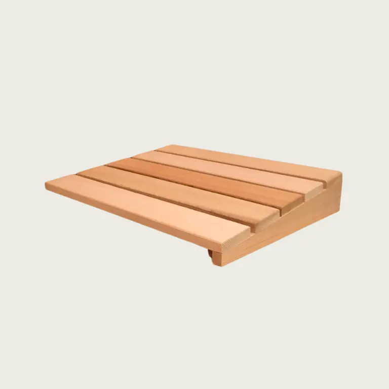 Tapered Cedar Headrest/Backrest (19 3/4" x 14 5/8") | Sauna Shop