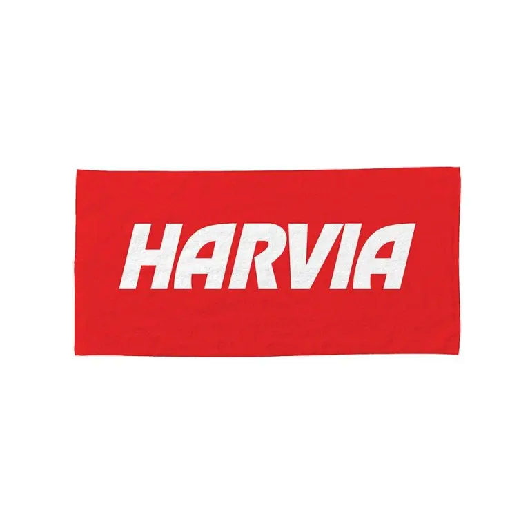 Towel (27.56" × 55.12") Red | Harvia