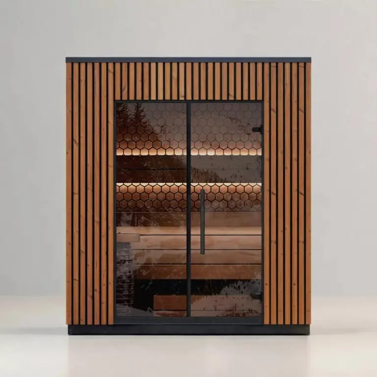 Viva 210 Outdoor Sauna 4-Person | Leil Saunas