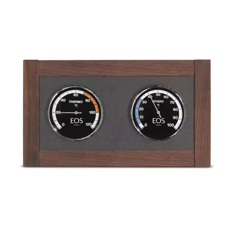 Walnut/Maple EOS Excellent climate station 13.4"×7.7" | EOS