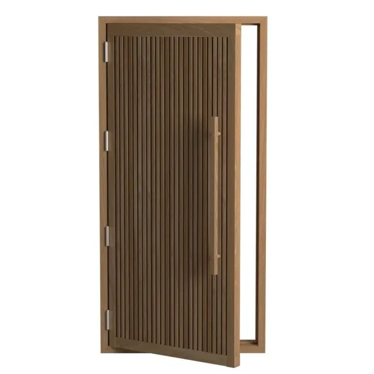 Wooden Striped Cedar ADA Door – 36 1/16" × 80"