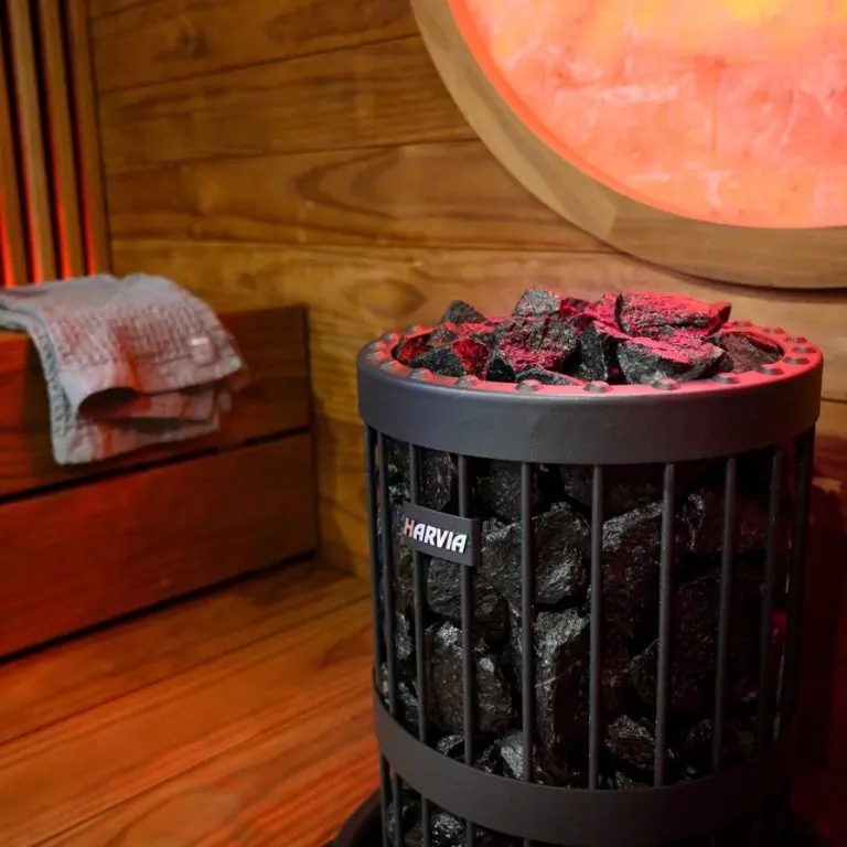 Black Vulcanite Sauna Heater Stones 2-4 In, 44 lbs | Harvia