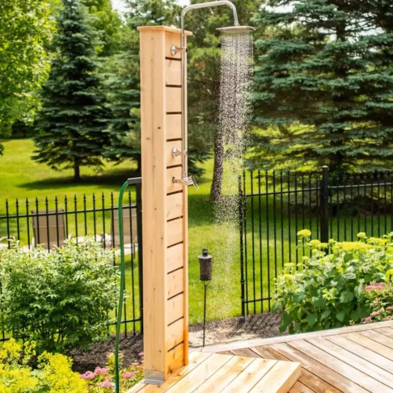 Canadian Timber Sierra Pillar Shower | Dundalk