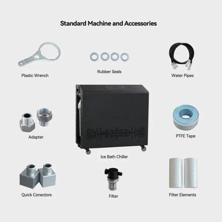 1HP Cold Plunge Chiller – Cooling & Heating | Heritage Sauna®