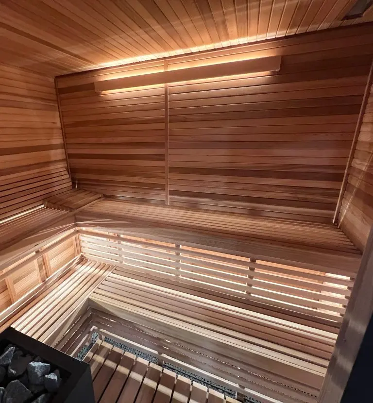 Clear Western Red Cedar Sauna Wood – Wall Paneling 1×3 T&G V4E