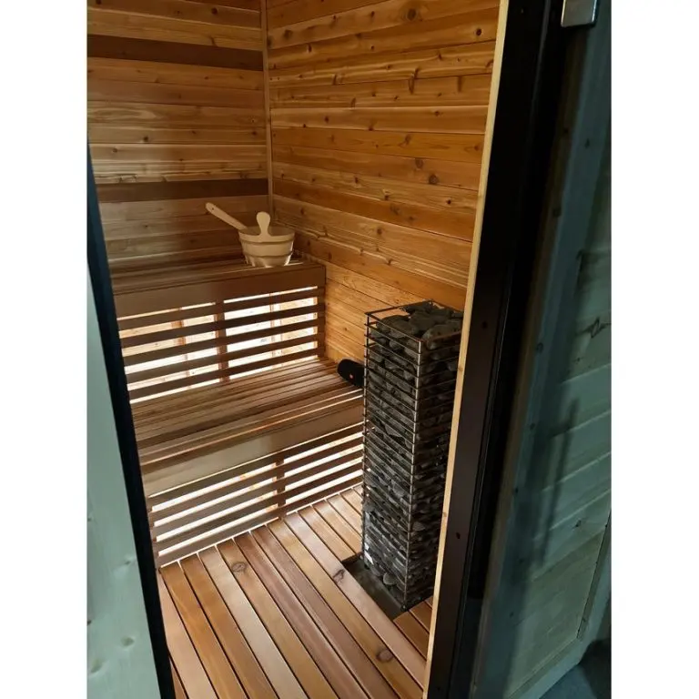 Custom Indoor Cedro Sauna™ Nashville 4’x7’ cut to your precise dimensions