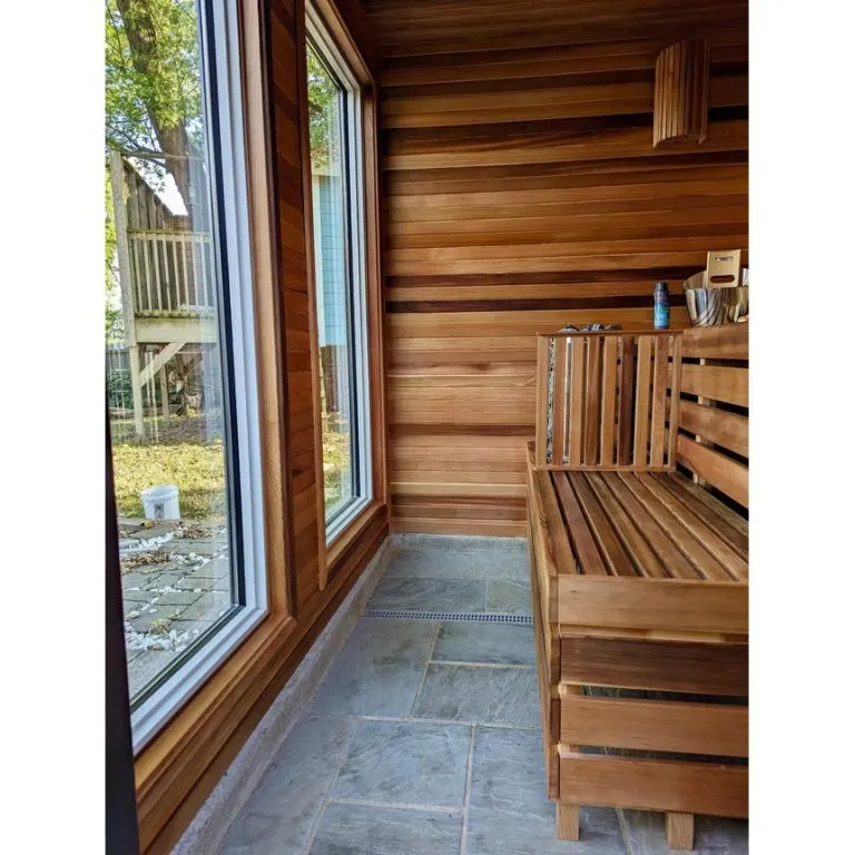 Custom Indoor Cedro Sauna™ Nashville 4’x7’ cut to your precise dimensions