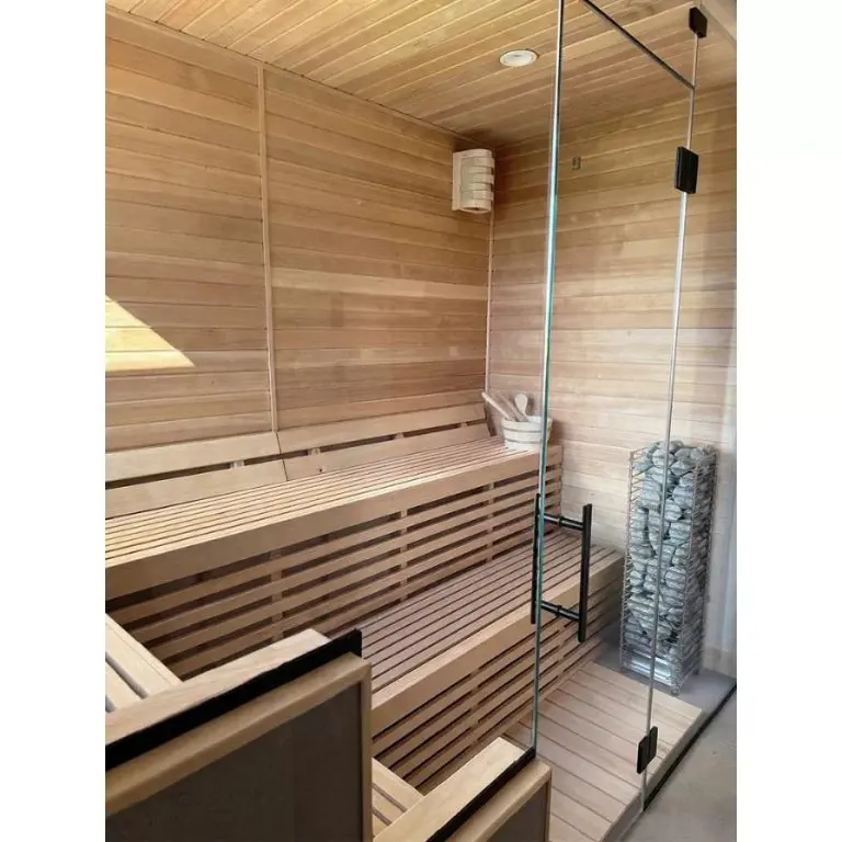 Custom Indoor Cedro Sauna™ Nashville 6’x9’ cut to your precise dimensions