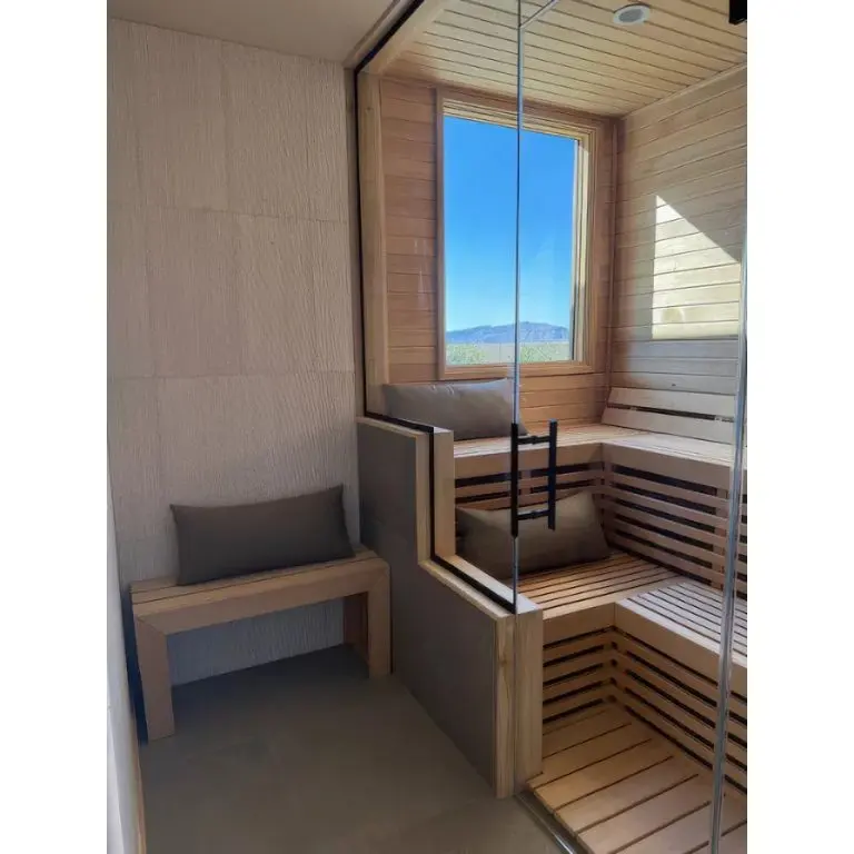 Custom Indoor Cedro Sauna™ Nashville 6’x9’ cut to your precise dimensions
