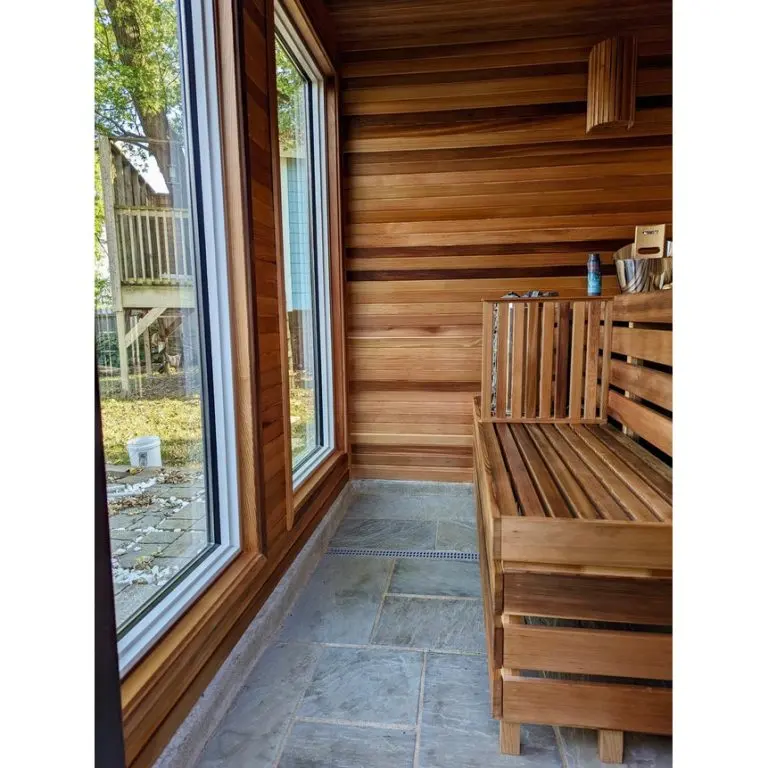 Custom Indoor Cedro Sauna™ Nashville 7’x8’ cut to your precise dimensions