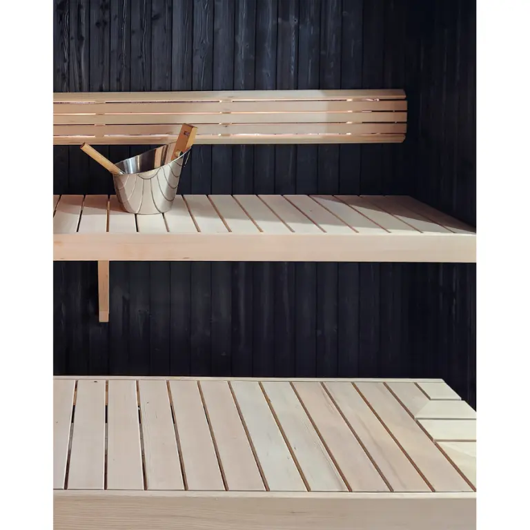 Custom Indoor Cedro Sauna™ The Chess 10’x12’ cut to your precise dimensions