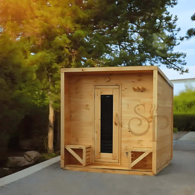 4 Person Cabin Outdoor Sauna | Heritage Sauna®