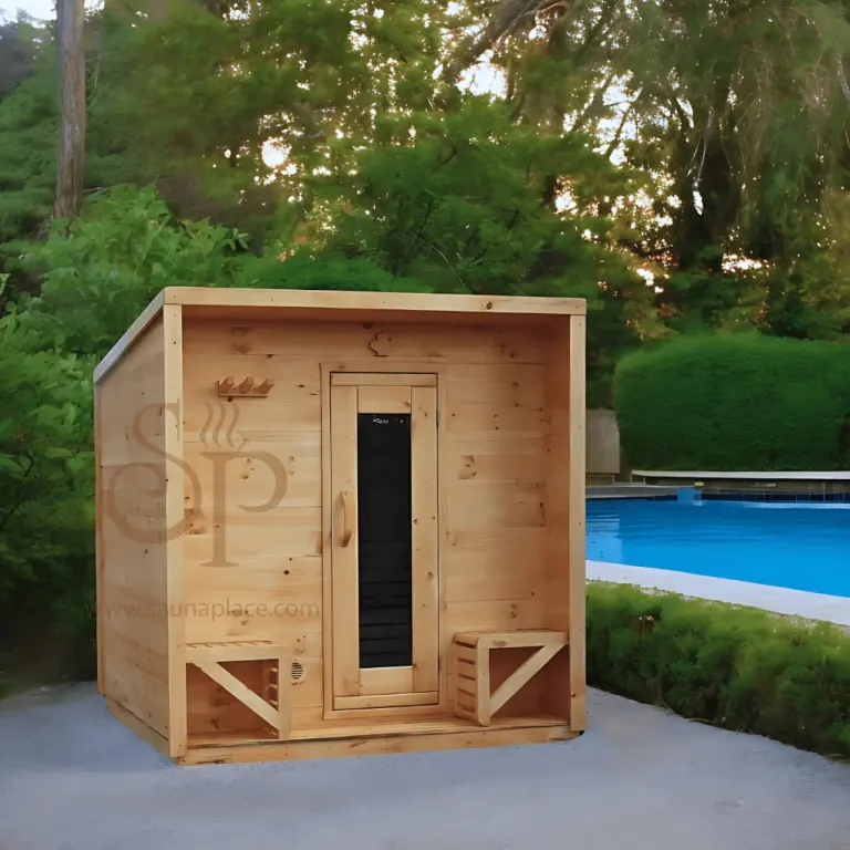 4 Person Cabin Outdoor Sauna | Heritage Sauna®