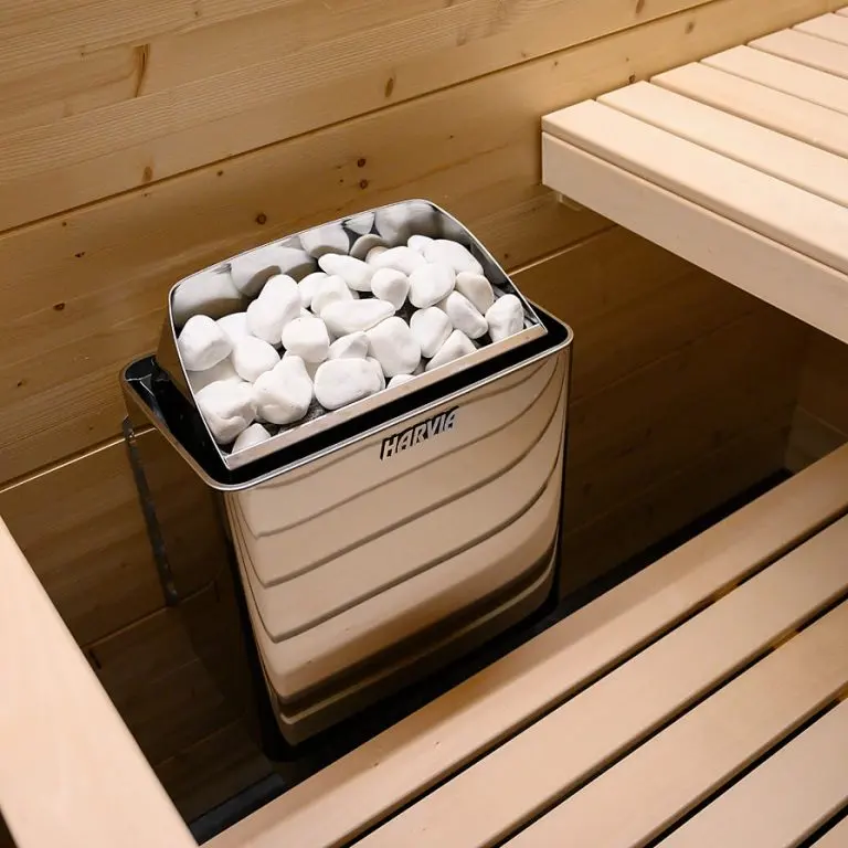Decorative White Rounded Sauna Heater Stones 2-4 In, 22 lbs | Harvia