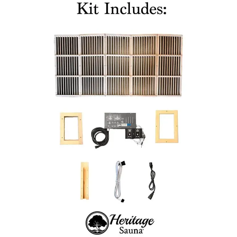 5 Infrared Panel & Control Package | Heritage Sauna®