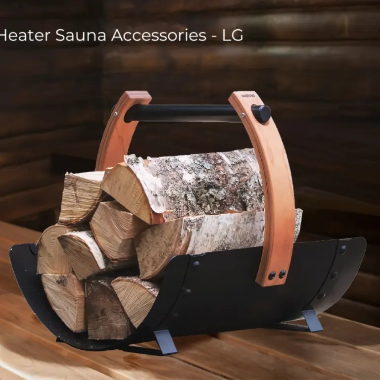 Harvia – Legend Firewood Basket 15" x 19 3/4" x 15 3/4" h | Harvia