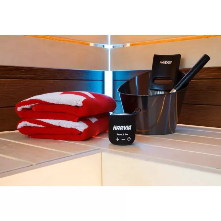 Harvia SAC80501 Water-resistant Sauna Speaker – Black