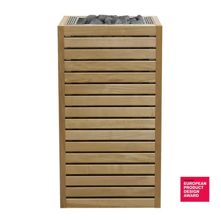 HUUM CORE 9kW ST–Stainless Steel Trim Ring & Custom Panels | Electric Sauna Heater