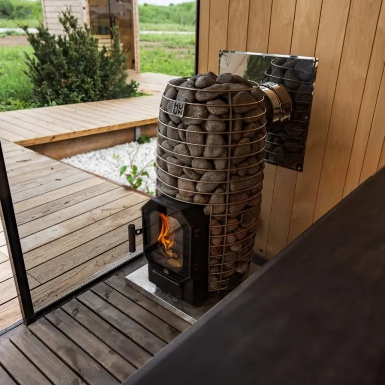 HUUM HIVE Flow 9.8kW LS | Wood-Burning Sauna Stove