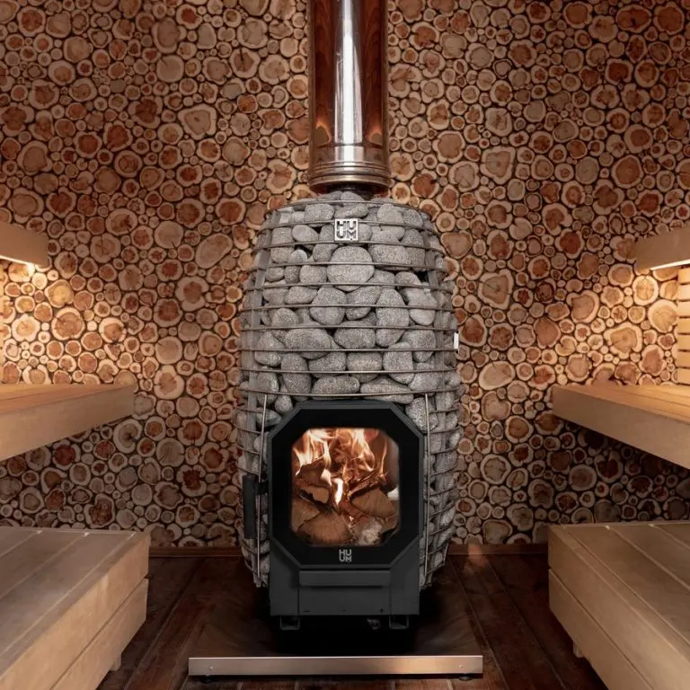 HUUM HIVE Flow Mini LS 8.5kW | Wood-Burning Sauna Stove