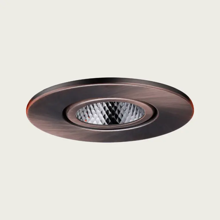 LED Recessed Light-Oil Rubbed Bronze 3" | Sauna Shop