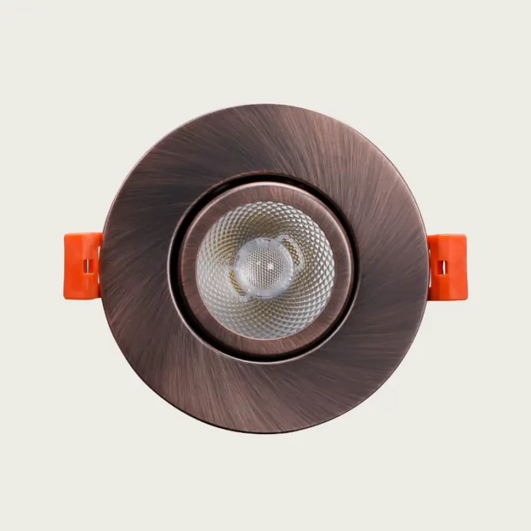 LED Recessed Light-Oil Rubbed Bronze 3" | Sauna Shop