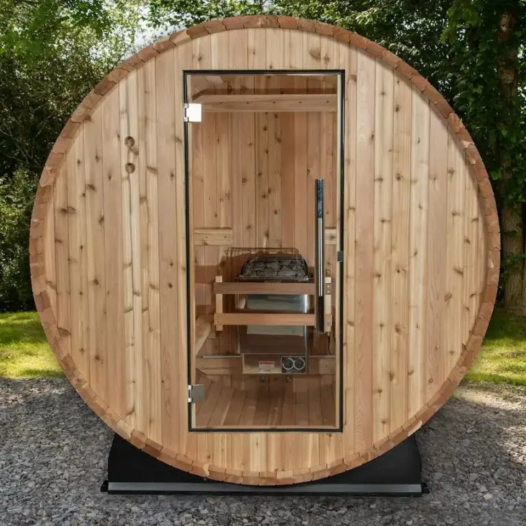 Almost Heaven 6' x 5' Watoga 4-person Barrel Sauna