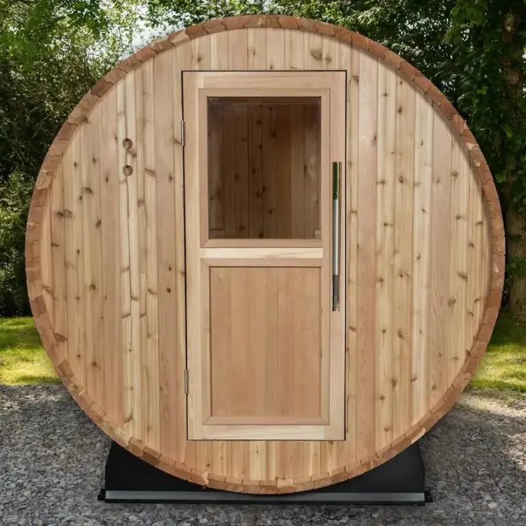 Almost Heaven 6' x 5' Watoga 4-person Barrel Sauna