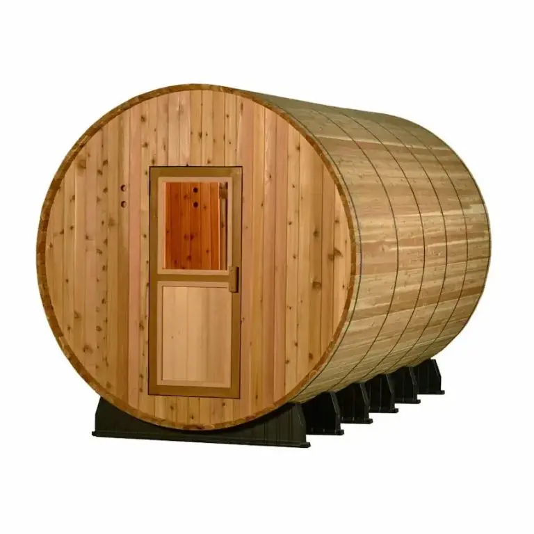 Almost Heaven 7' x 10' Shenandoah 4-Person Barrel Sauna