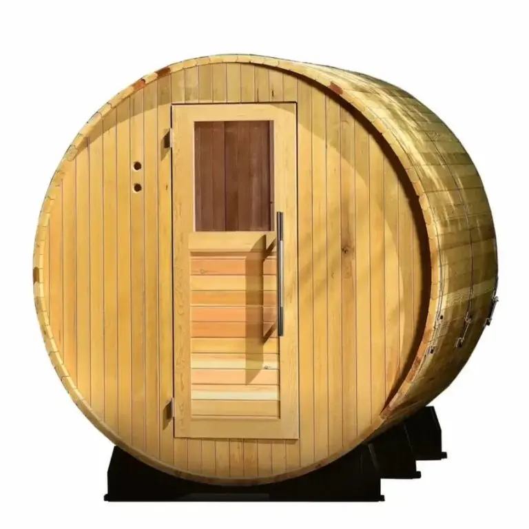Almost Heaven 7' x 8' Lewisburg 6-person Cedar Barrel Sauna