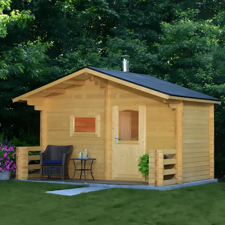 Almost Heaven Appalachia 6-Person Cabin Sauna