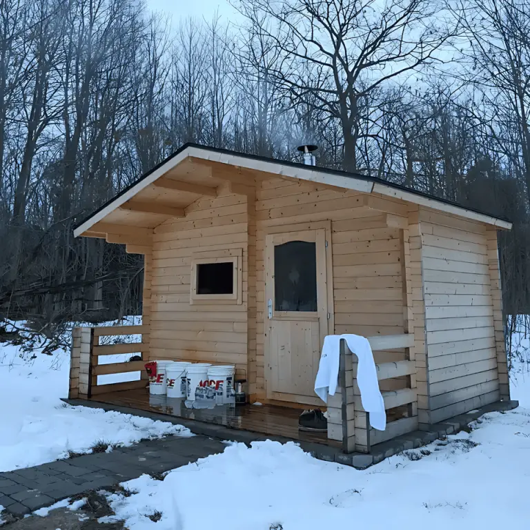 Almost Heaven Appalachia 6-Person Cabin Sauna