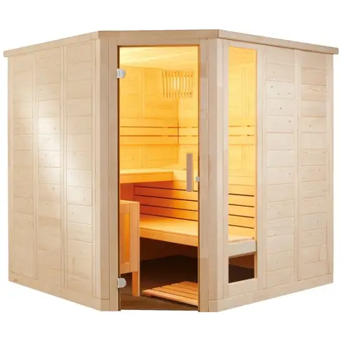 Almost Heaven Komfort Corner 5-Person Indoor Sauna