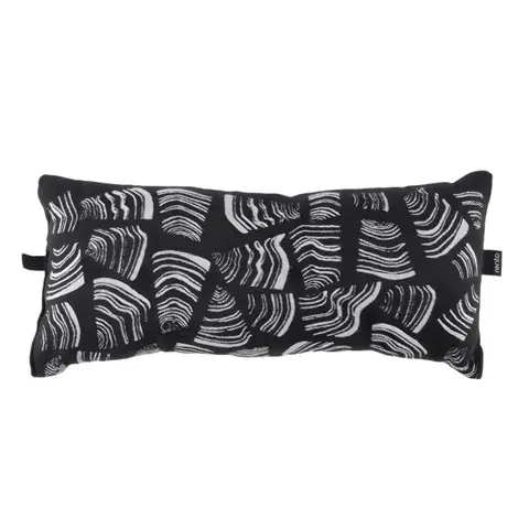 Pino Sauna Pillow – Black (19.7" x 8.7") | Rento