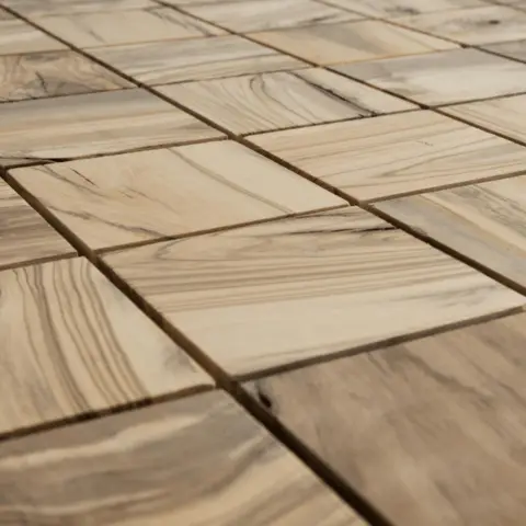 Square 70 Olive Decorative Wall Panel | EmotionWood