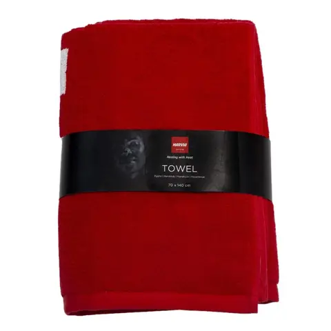 Towel (27.56" × 55.12") Red | Harvia
