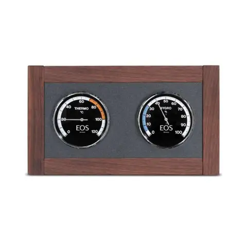 Walnut/Maple EOS Excellent climate station 13.4"×7.7" | EOS