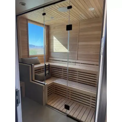 Custom Indoor Cedro Sauna™ Nashville 4’x6’ cut to your precise dimensions