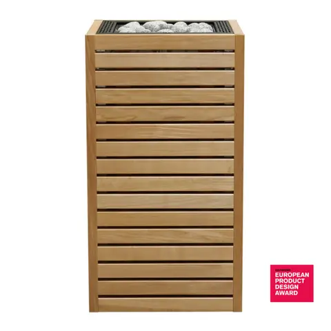 HUUM CORE 9kW BK-Black Trim Ring & Custom Panels | Electric Sauna Heater