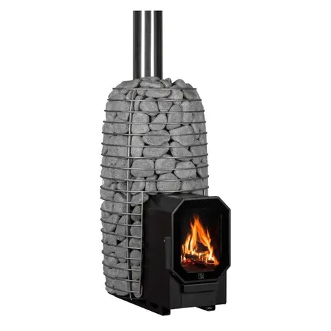 HUUM HIVE Flow Mini LS 8.5kW | Wood-Burning Sauna Stove