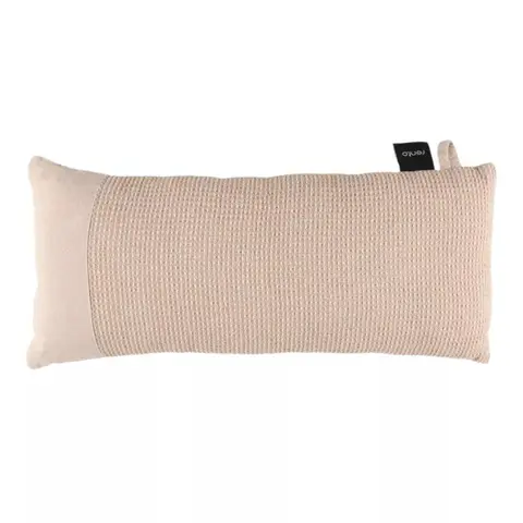 Kenno Sauna Pillow – Beige (19.7" x 8.7") | Rento