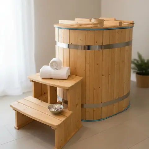 Laguna – Oval Cold Tub | Heritage Sauna®